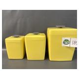Vintage Plastic Canister Set