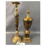 Brass & Glass Decor
