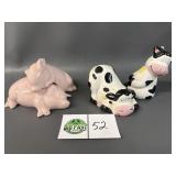 Cow & Pigs Salt & Pepper Shaker Sets
