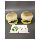 Cheeseburger Salt & Pepper Shakers