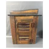 Cabin Style Wooden Shelf