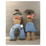Cowboy & Cowgirl Planters