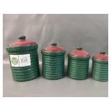 Red & Green Canister Set