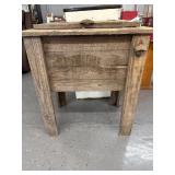Wood Rustic Cooler