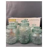 Madeira Glass Canister Set