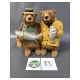 Bear holding Fish
