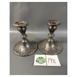 Gorham Candle Holders