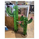 Metal Cactus Decor