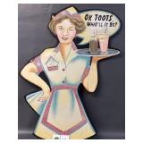 Server Metal Sign
