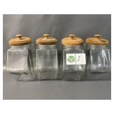 Glass Canister Set