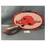 Razorback Decor, Football