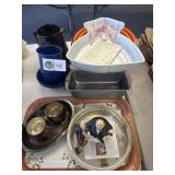 Enamel, Serving Trays, Cake Pans