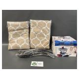 Fondue Set, Cooking Utensils, Table Clothes