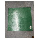 Metal Top Card Table