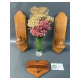 Candle Scones & Flower Vase