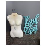 Clothing Mannequin, Sign