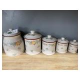 Glass Canister Set