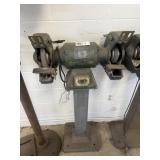 Baldor Bench Grinder on Stand