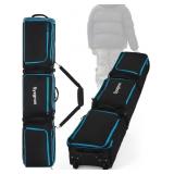 $100 10mm Padded Snowboard Bag with Wheel,Extendab