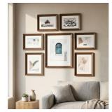 Gallery Wall Picture Frame Solid Wood 7 Kit Galler