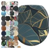 SANILO Wooden Toilet Seat with Soft Close ROUND -