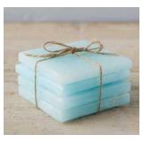 Thirstystone Alabaster Coasters in Light Blue