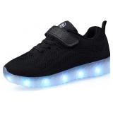 Size 2 Little Kids Light Up Shoes Toddler Girls Bo