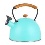 Whistling Stovetop Tea Kettle, 3.2 Quart Sta
