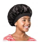 Red by Kiss Kids Satin Bonnet with Wide Band, Slee