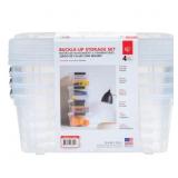 Iris Buck Up Storage Tote Pack of 4