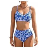 Medium High Waisted Bikini Sets for Women Tummy Co