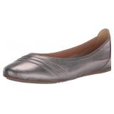 Trotters Women's Ballet Flat, Pewter, Size 6