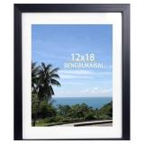 12x18 Picture Frame, Display Pictures 11x17 with M
