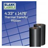4.33' x 1476' (110mm x 450m) Thermal Transfer Ribb