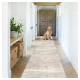 Washable Kitchen Runner Rug 2'6x12 - Indoor Non Sl