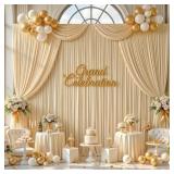 $130 50x12ft Backdrop Curtain Draping