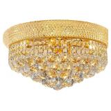 $299 7-Light Crystal Flush Mount Chandelier Ceilin