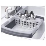 PrepWorks Collapsible Dish Drainer - Space-Saving,
