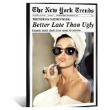 Trends New York Wall Art Vintage Newspaper Better