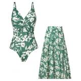GWomen's One Piece Swimsuits with Cover