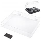 Acrylic Turntable Dust Cover Clear Stereo Turntabl