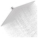 $61 Rain Shower Head, 16 Inch High Pressure Square