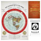 Flat Earth Map - 1894 Gleason Map New Standard Map