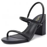 Size 11 Heels for Women Classic Open Round Toe Thr