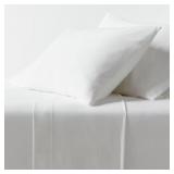 Full Cotton Jersey Sheet Set White - Threshold : K