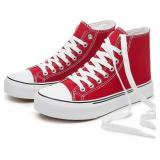 Size 9 High Top Sneakers for Women Classic High To