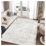 $130 Washable 8 x10 Area Rug for Living Room,