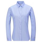 Large Button Up Shirt Women Long Sleeve Oxford Shi