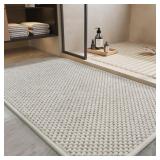 Bath Mat-Super Absorbent Chenille Bathroom Mats-Ru