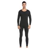 Large Thermal Underwear Men Long Johns Set Ultra-S